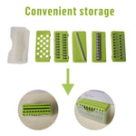 15-in-1 vegetable chopper with container 